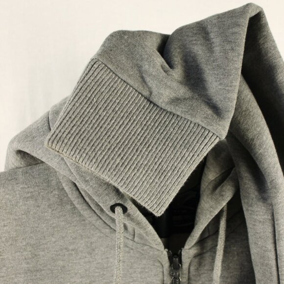 Land Rover Men's XL Grey Cotton/Polyester Blend Full Zip Hoodie - Picture 5 of 10